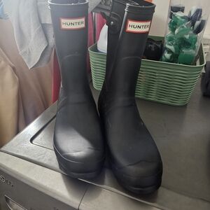 Hunter Black Rain Boots